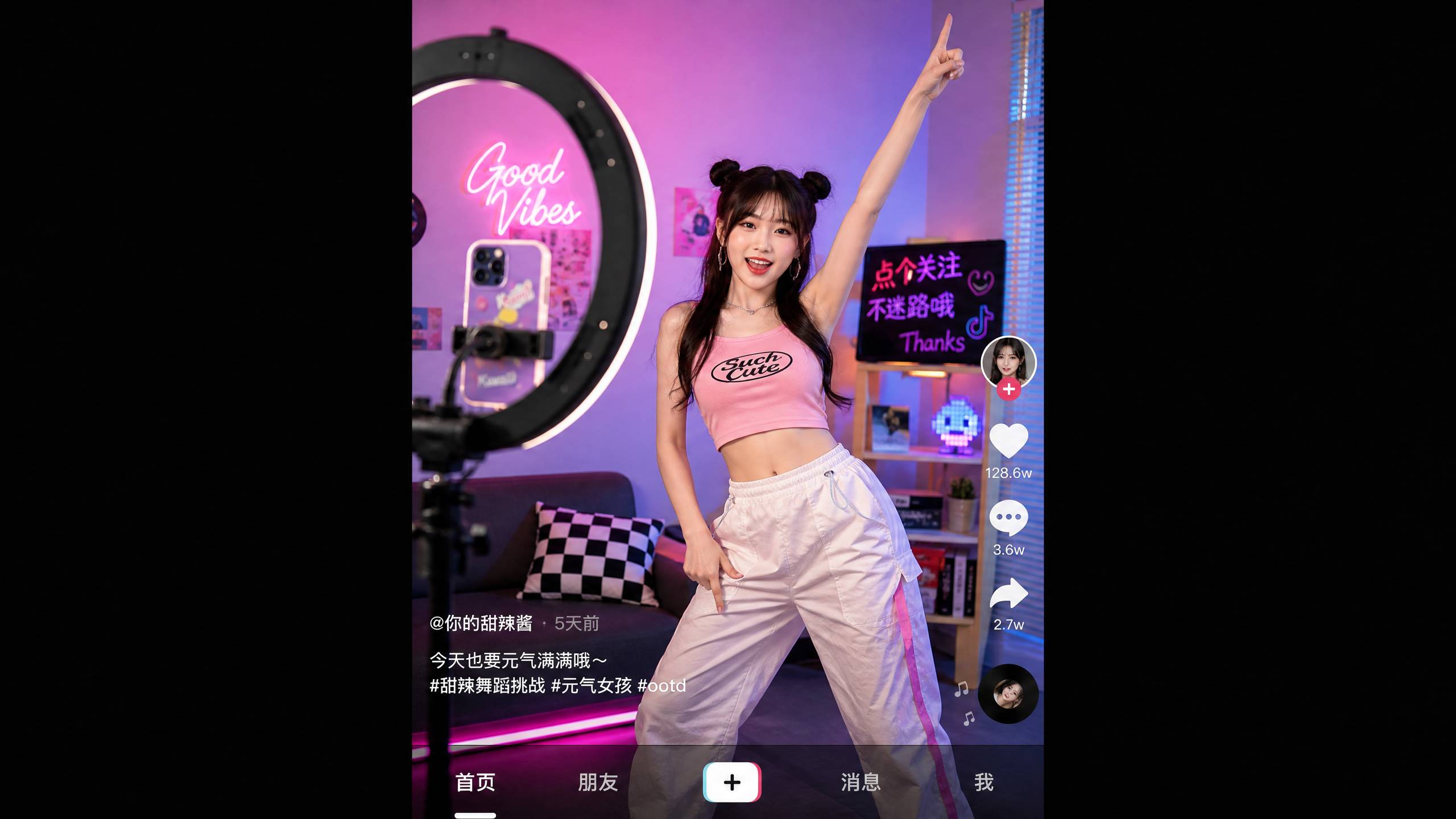 抖音风裸舞